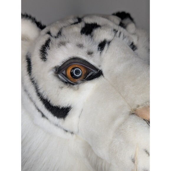 Amazon.com: DHXSTSM Large White Tiger Stuffed Animal - Plush  RARE VTG Fiesta 27\